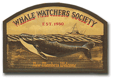 Whale Watchers Sign