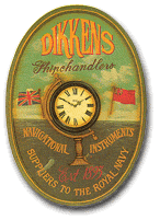 Ship Chandlers Clock Sign