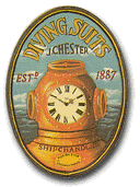 Small Diving Suits Clock